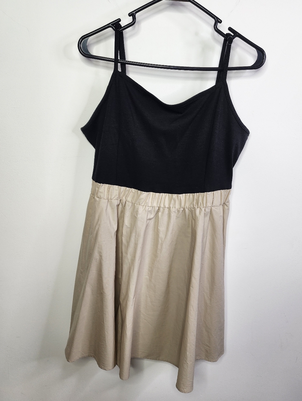 Anthropologie Sleeveless twofer a-line mini dress, Large